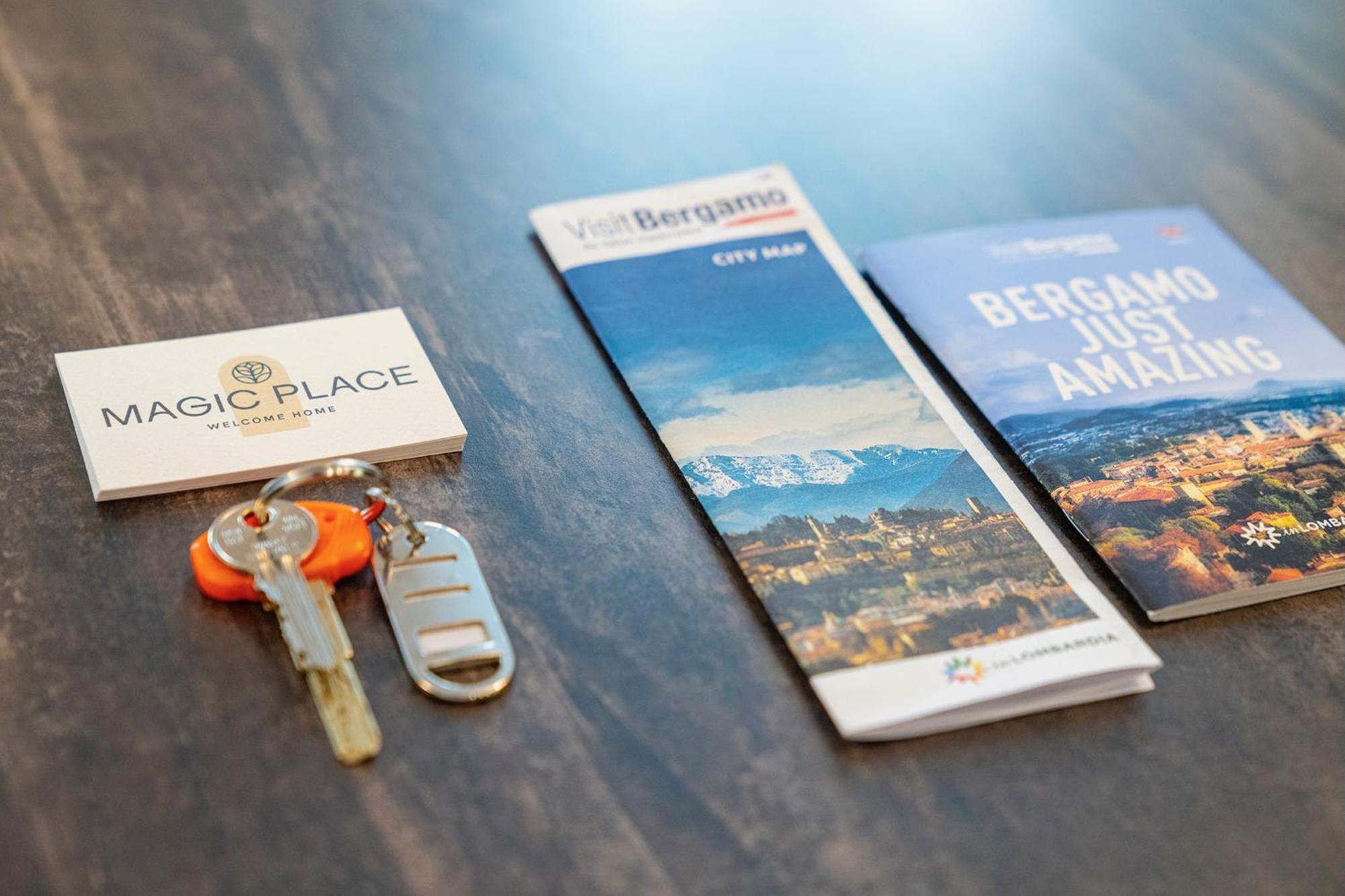 Magic Place Bergamo! Classy Apartment In The Heart Of The City エクステリア 写真